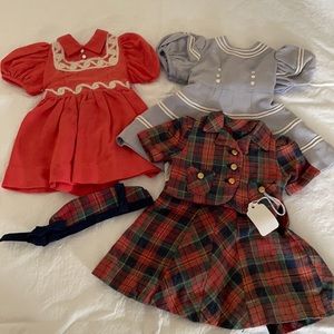 Original Shirley Temple’s dresses (3 dresses)